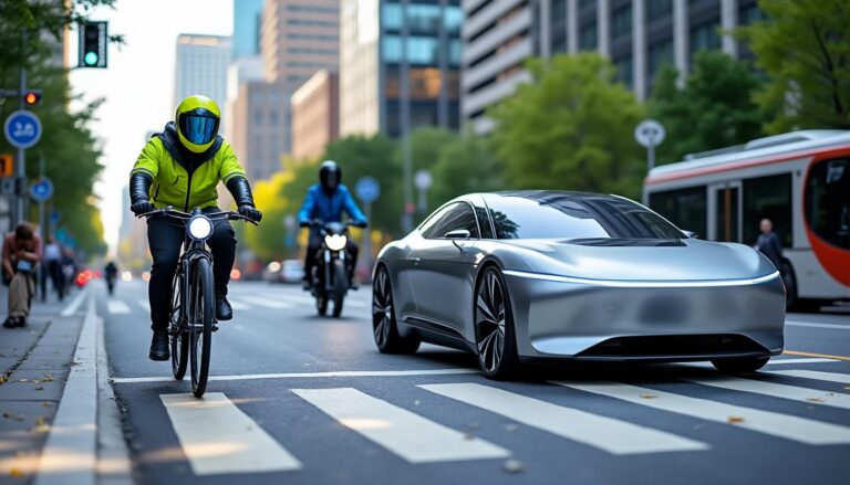 Partager la route en 2025 : conseils pour interagir en sécurité avec motos, vélos et piétons