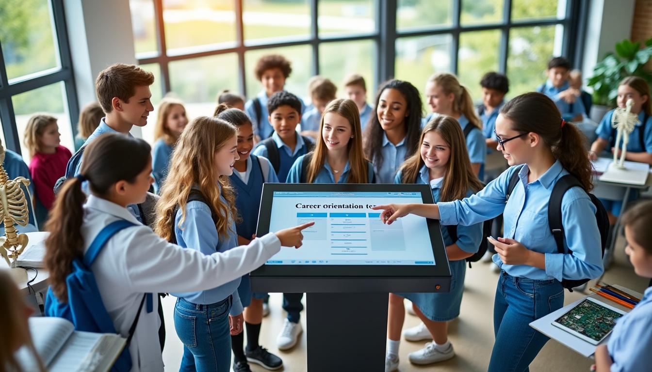 découvrez notre test d'orientation gratuit destiné aux collégiens et lycéens pour vous aider à trouver votre voie après le collège ou le lycée avec après l'école.